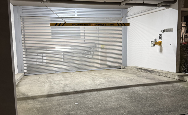Secured Canterbury Underground Parking Space