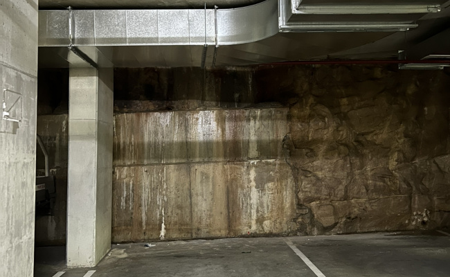 Great basement secured parking next to Canterbury station