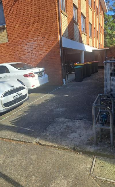 Outside parking on Charles Street in Forest Lodge New South Wales Outside parking on Charles Street in Forest Lodge New South Wales