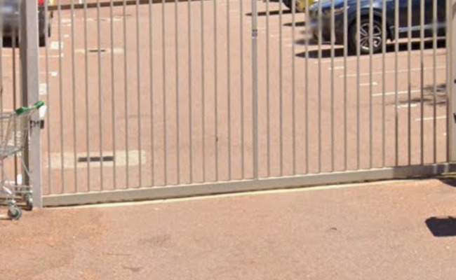 Outdoor lot parking on Charles Street in West Perth Western Australia Outdoor lot parking on Charles Street in West Perth Western Australia
