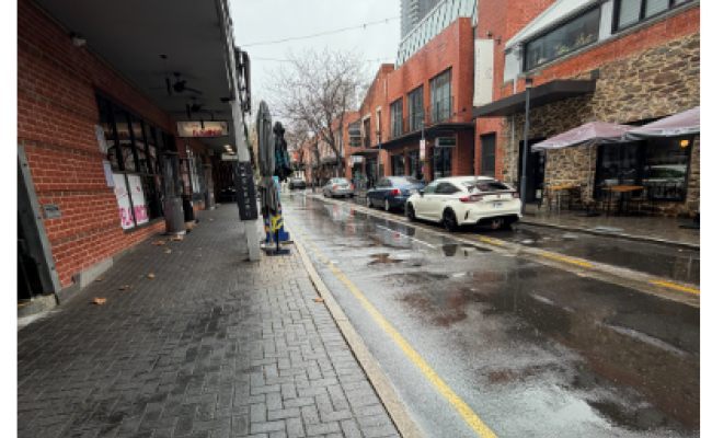 Amazing parking location in Rundle Street