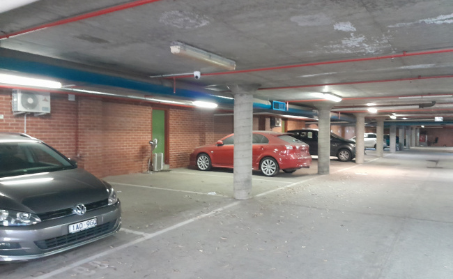 City Car park. Undercover and security gate. Remote 24/7 entry. Security lighting.