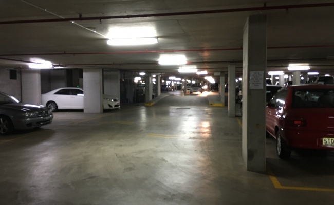 Secured car space 350m walk to mascot station