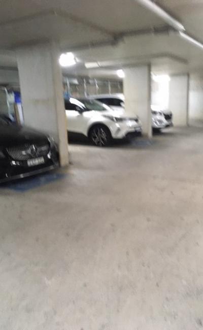 Secure undercover parking near station
