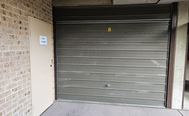 Great secure parking garage in a quiet street near Church Street Ashfield