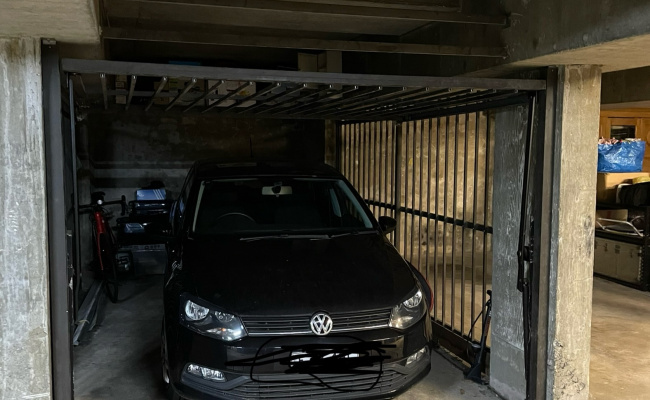 Secure underground cover car space in Randwick