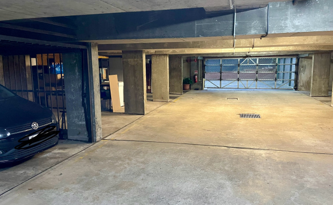 Secure underground cover car space in Randwick