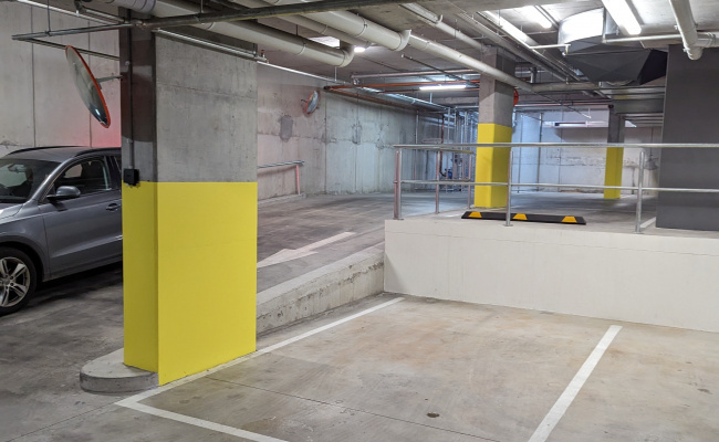 Secure underground parking in central Richmond. Easy access.