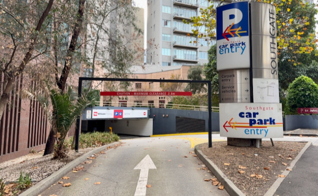 Arts precinct secure, undercover parking - Bay 15