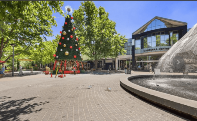 Canberra - Secure Car Park in City Walk in front of Canberra Centre