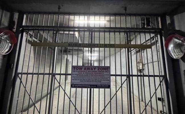 Secure Level 1 Undercover Car Space for Lease - Southbank/South Melbourne (24/7 Access)