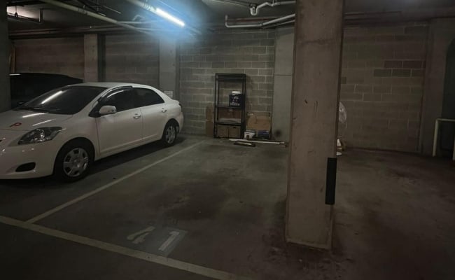 Indoor lot parking on Cleveland Street in Chippendale New South Wales Indoor lot parking on Cleveland Street in Chippendale New South Wales