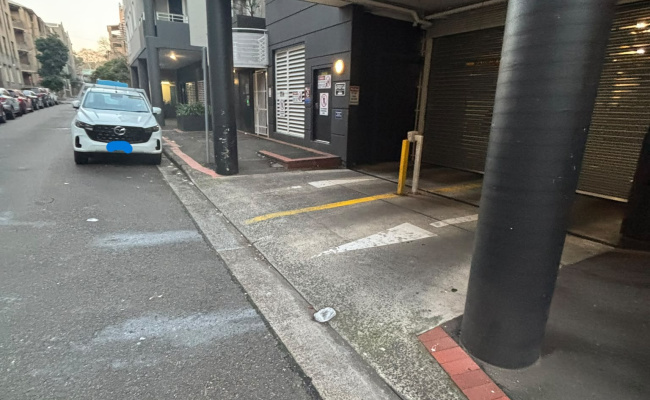 Secure Indoor Parking in Chippendale