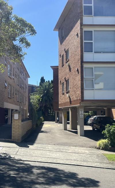Prime parking space in Mosman