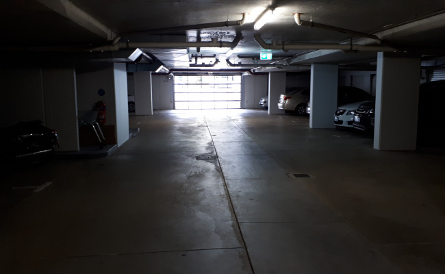 Secure underground in West Perth parking near Kings Park & very close to free transport into the CBD