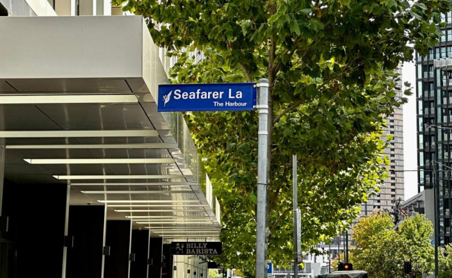 Collins St Docklands level 5 car park
