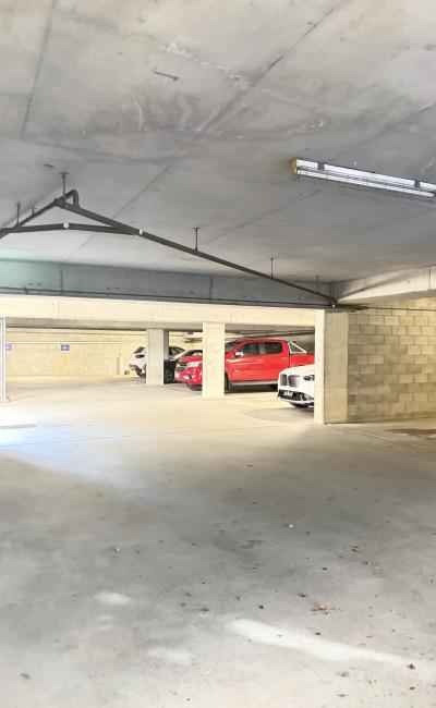 Undercover car park in Newstead/ Teneriffe, close to Gasworks, ferry terminal and bus stops.