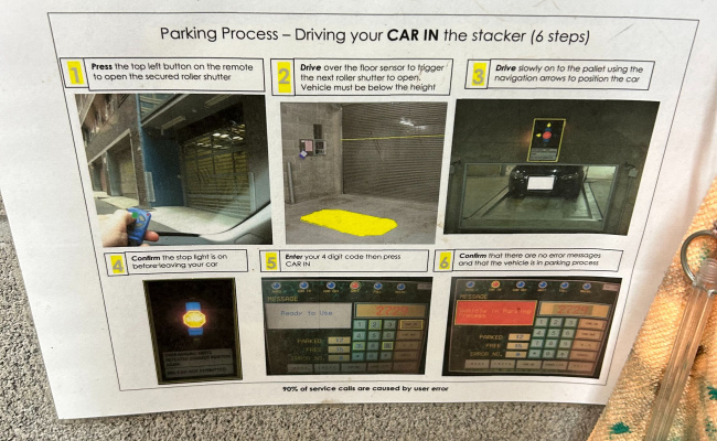 Discounted Secure Undercover Car Stacker - Close to CBD, Central, Surryhills and Darlinghurst