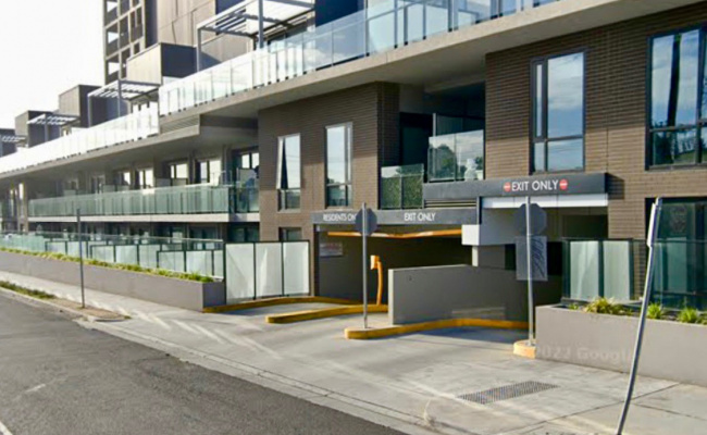 Private , secure,  underground carpark at MCITY Apartment Complex CLAYTON
