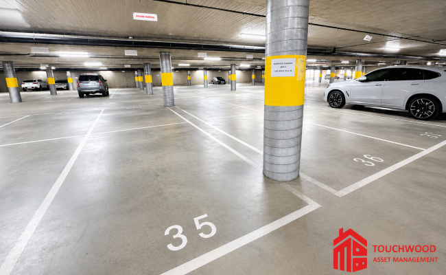 First Floor Secured Unreserved Parking Space at South Wharf (carpark #35)