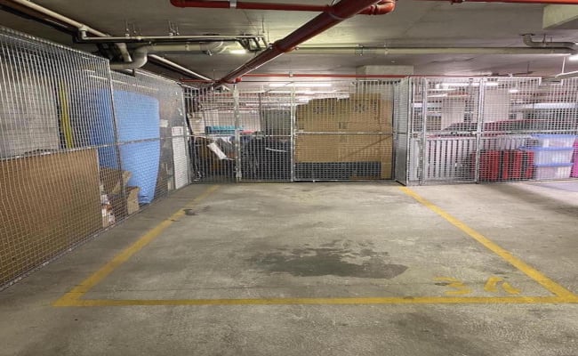 Indoor lot parking on Cope Street in Waterloo New South Wales Indoor lot parking on Cope Street in Waterloo New South Wales
