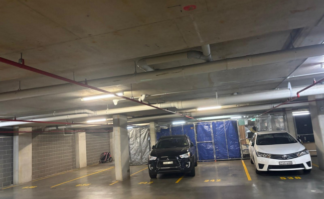 Covered and secured parking in wentworth point