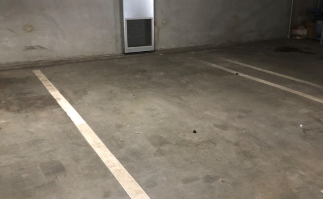 Indoor lot parking on Courtney Street in North Melbourne Victoria Indoor lot parking on Courtney Street in North Melbourne Victoria
