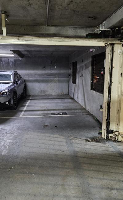 Locked complex car park space available for rent