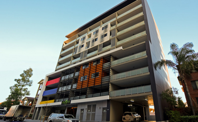 Indoor lot parking on Cowper Street in Parramatta New South Wales Indoor lot parking on Cowper Street in Parramatta New South Wales