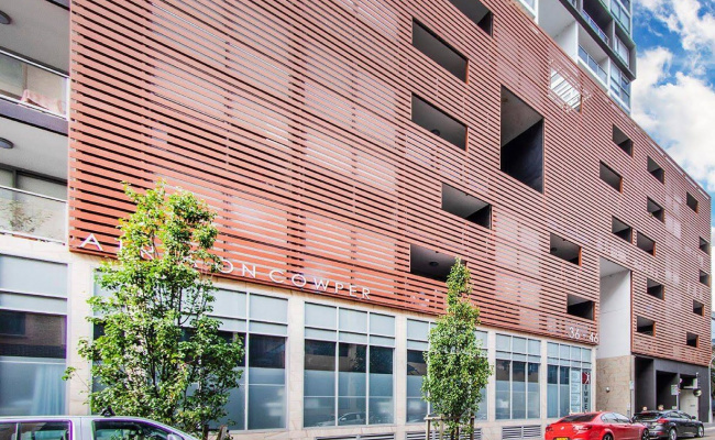 Indoor lot parking on Cowper Street in Parramatta New South Wales Indoor lot parking on Cowper Street in Parramatta New South Wales