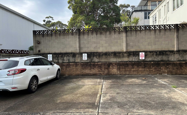 Outdoor lot parking on Cowper Street in Randwick New South Wales Outdoor lot parking on Cowper Street in Randwick New South Wales