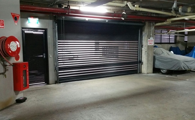 Undercover, secure car park near CBD - new