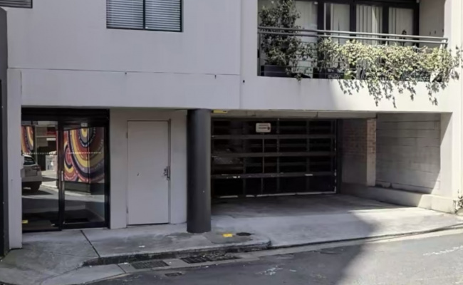 Secure car park off Crown St - one remote, same level as entrance