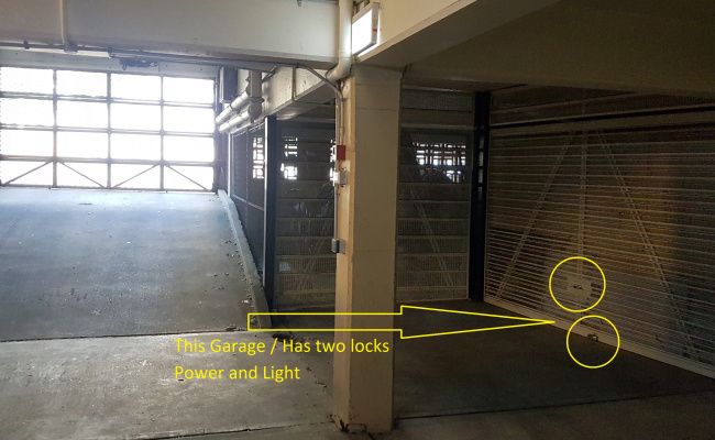 Extra Large Lock Up Garage with 24 Hours Card Access