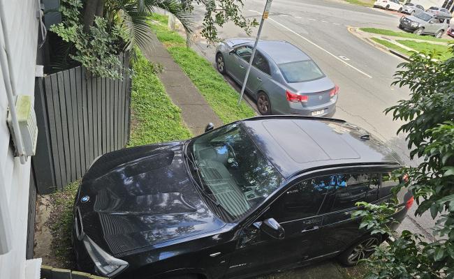 Driveway parking on Cullen Street in Windsor Queensland