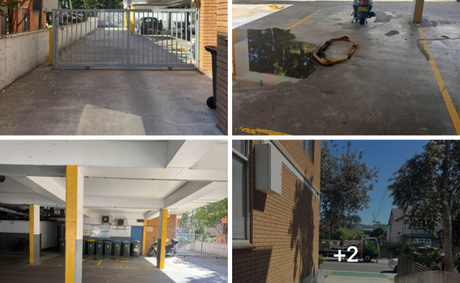 Undercover parking on Curlewis Street in Bondi Beach New South Wales