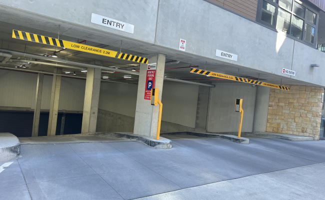 Great underground parking in CBD