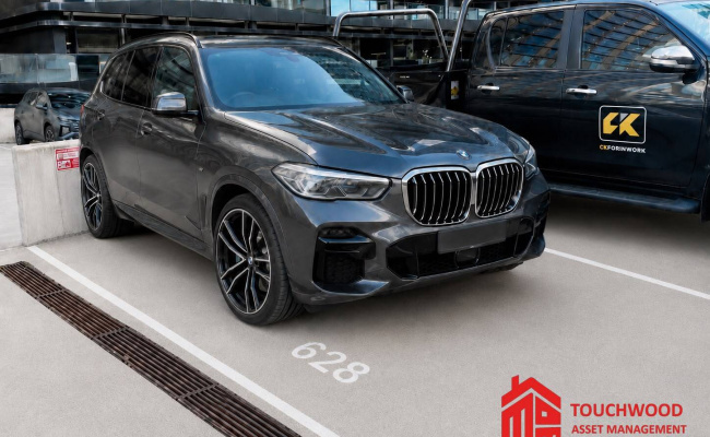 Outdoor lot parking on Daly Street in South Yarra Victoria Outdoor lot parking on Daly Street in South Yarra Victoria
