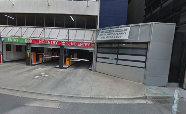 Undercover parking on Daly Street in South Yarra Victoria