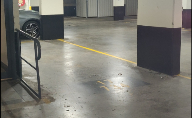 Secure basement parking on Danks street, Waterloo