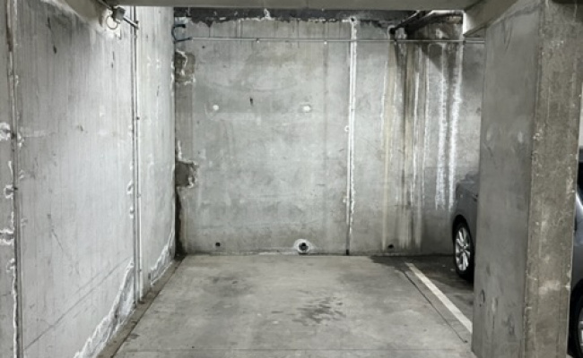 Secure underground car park in South Yarra