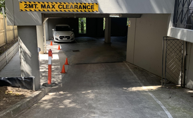 Darling Street - Undercover Parking. No more parking tickets or break-ins. Good for peace of mind!