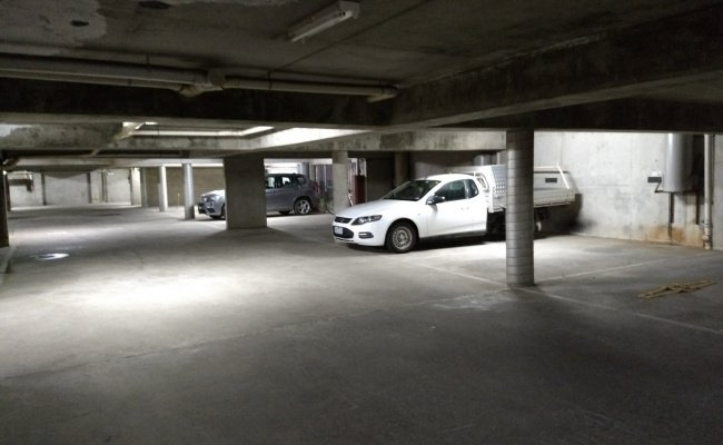 Secure gated parking located between Exhibition and Russel St in the Melbourne CBD