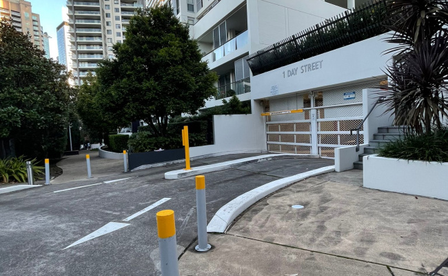 Indoor parking space in 1 Day street, Chatswood (2 mins walk from Chatswood train station)