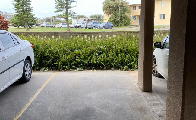 Convenient undercover parking space minutes walk to Dee Why Beach.