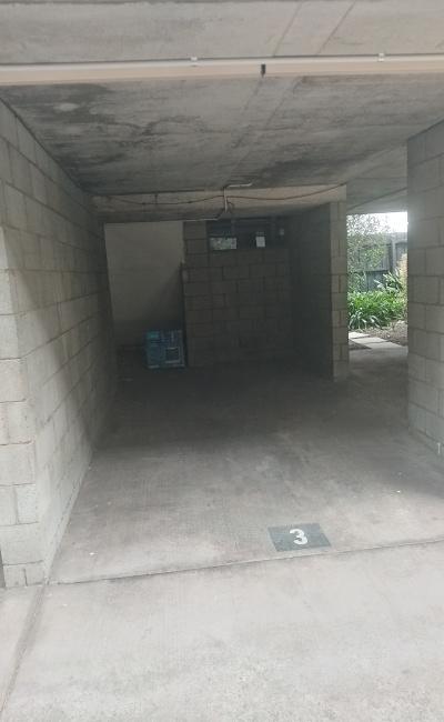 Great parking space near public transport.