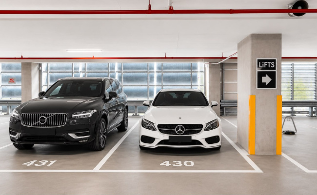Indoor lot parking on Docklands Drive in Docklands Victoria Indoor lot parking on Docklands Drive in Docklands Victoria