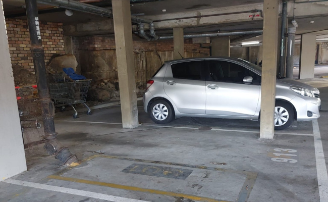 Undercover parking on Doris Street in North Sydney New South Wales Undercover parking on Doris Street in North Sydney New South Wales