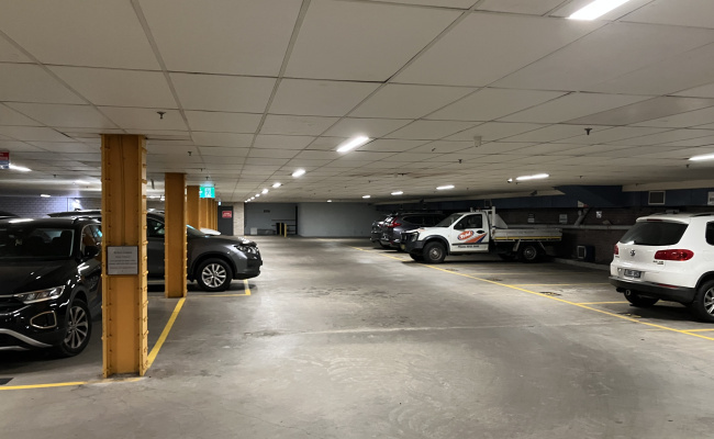 Secure Parking Space in building car park