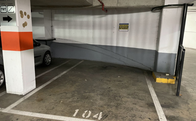 Indoor lot parking on Drummond Street in Carlton Victoria Indoor lot parking on Drummond Street in Carlton Victoria